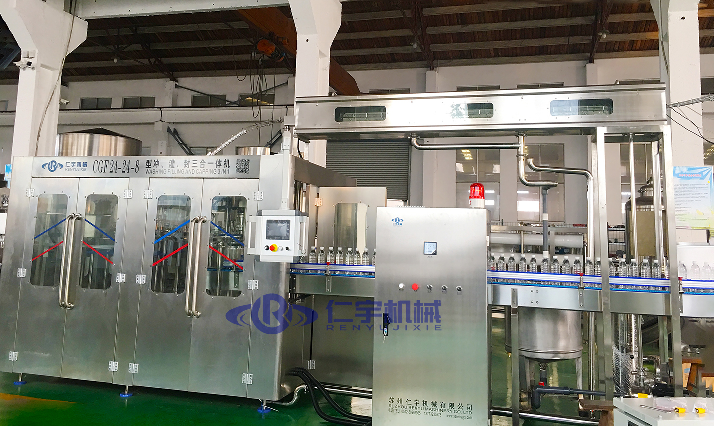 10000瓶纯净水生产线 10000瓶纯净水生产线